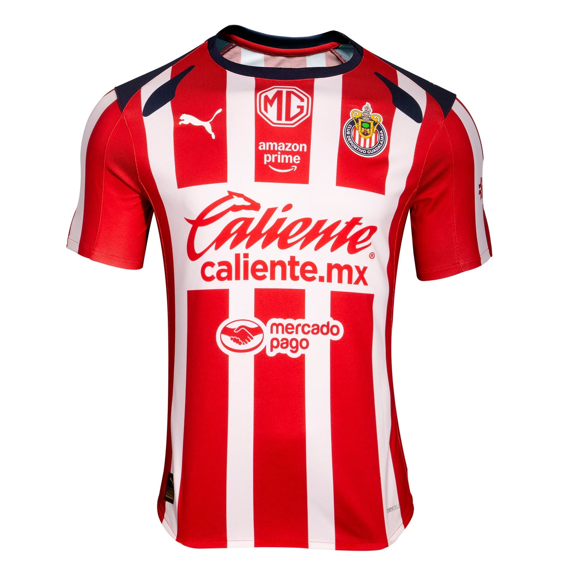 Chivas Puma 2025/26 Home Soccer Shirt - Red