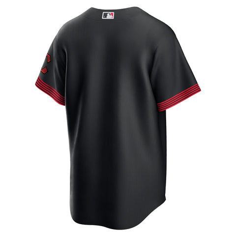 Cincinnati Reds City Connect Custom Shirt - Black
