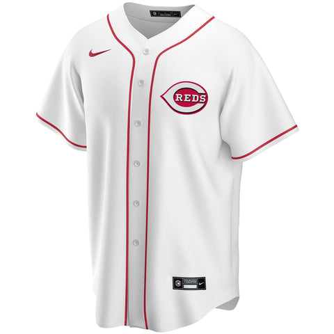 Cincinnati Reds Home Custom Shirt - White