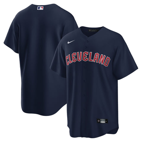 Cleveland Guardians Alternate Custom Shirt - Navy