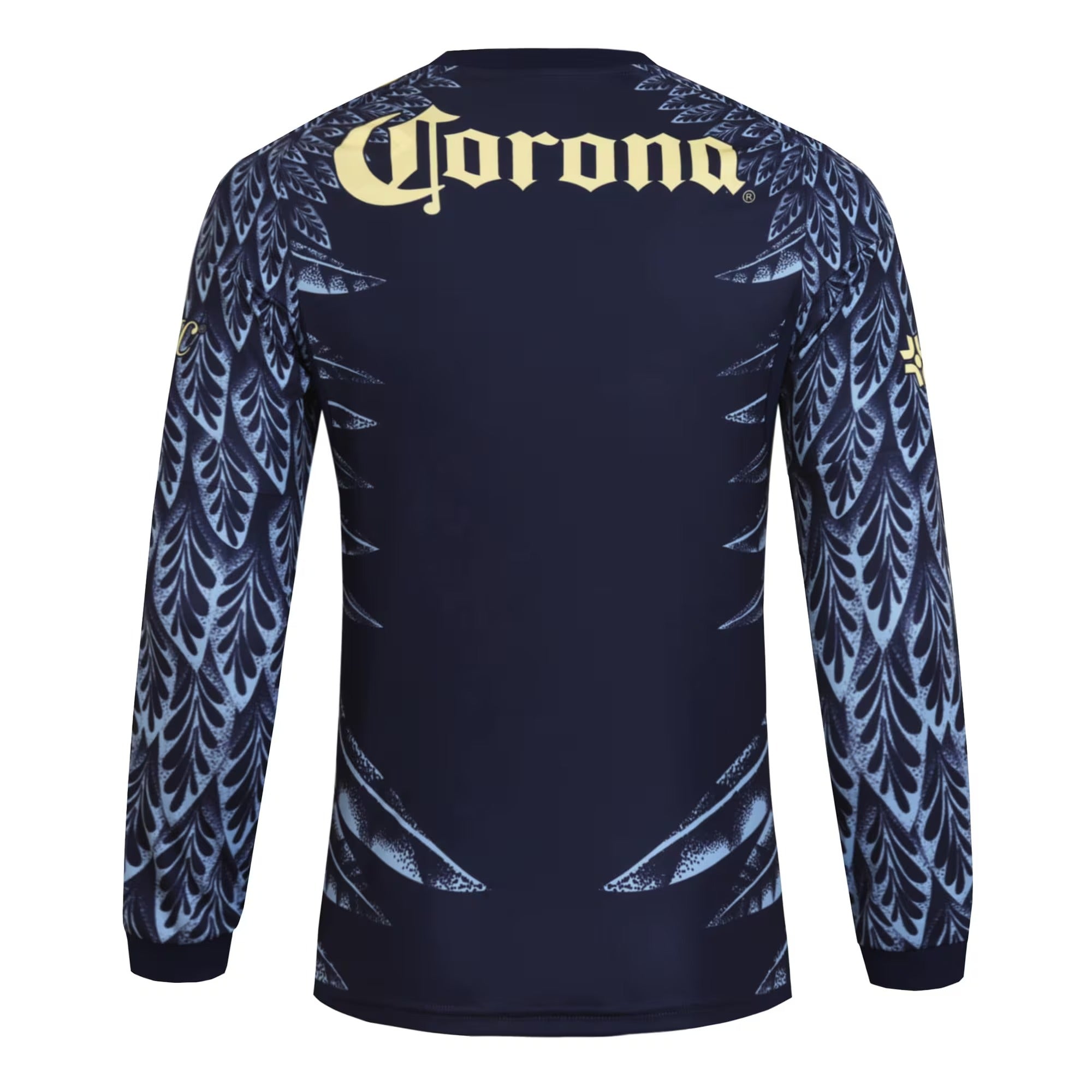 Club America adidas 2025/26 Away Long Sleeve Soccer Shirt - Navy