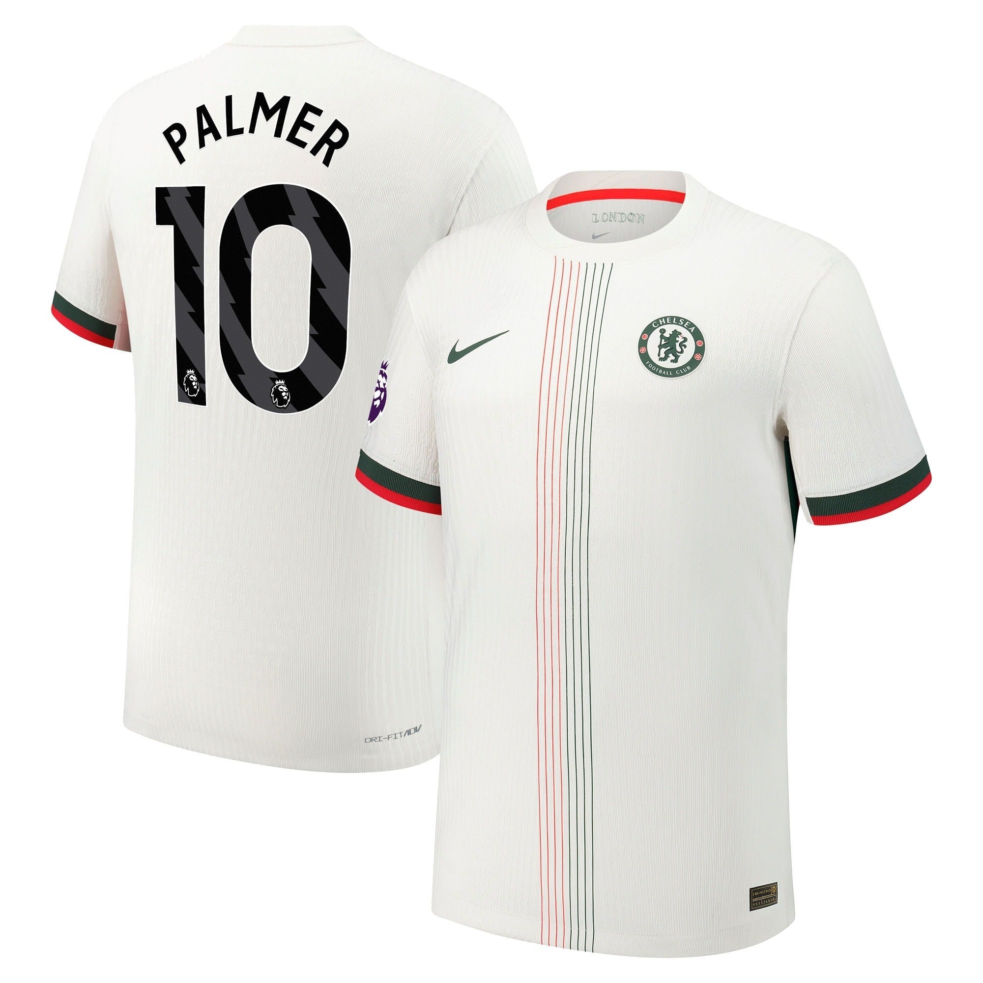 Cole Palmer Chelsea teams 2025/26 Away Player Soccer Shirt - Cream