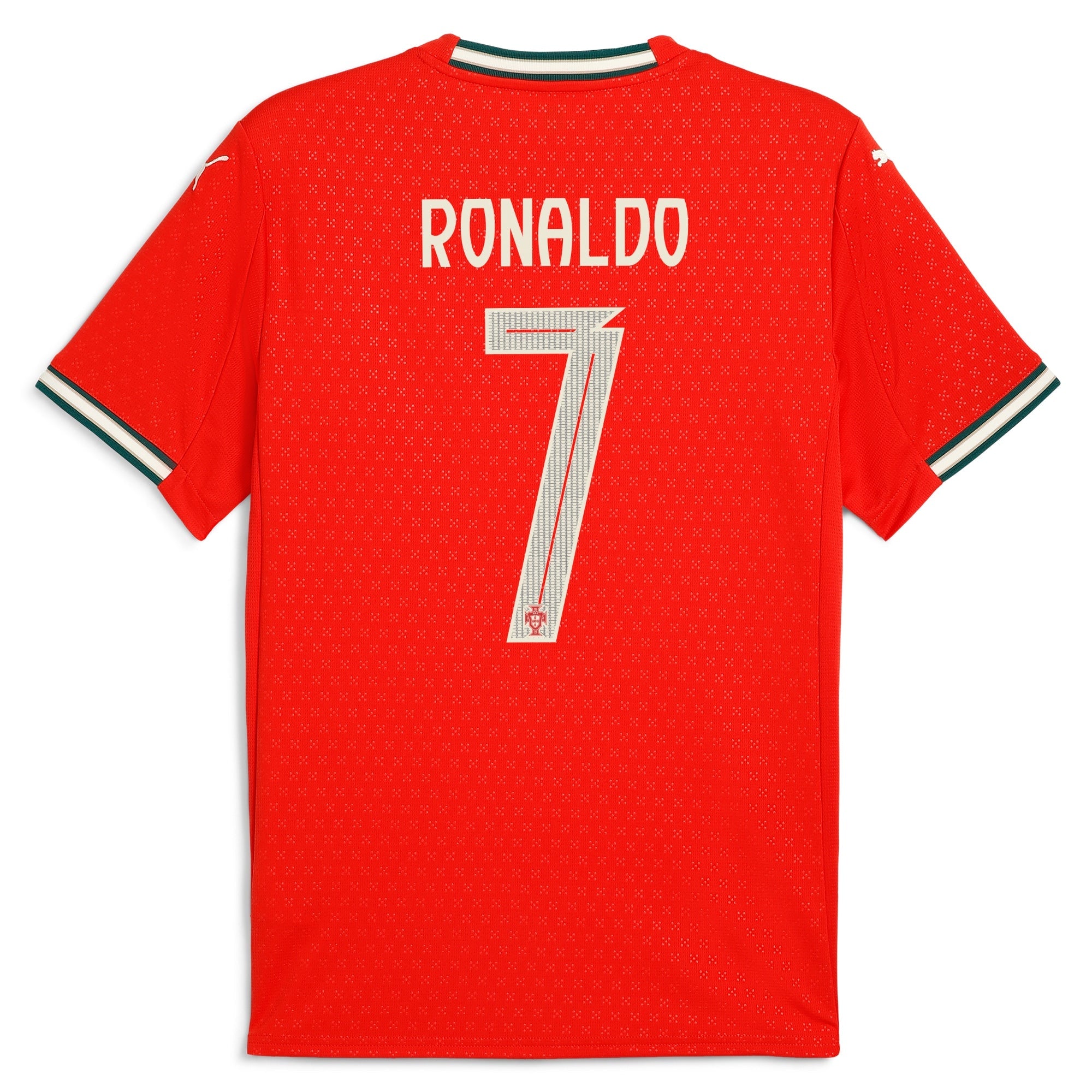 Cristiano Ronaldo 7 Portugal National Team 2025/26 Home Shirt - Red