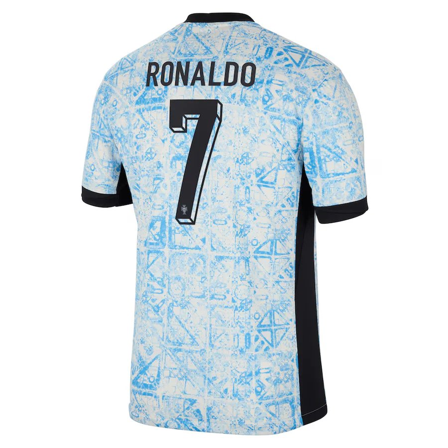Cristiano Ronaldo Portugal National Team Shirt 2024/25 Away Shirt – Blue