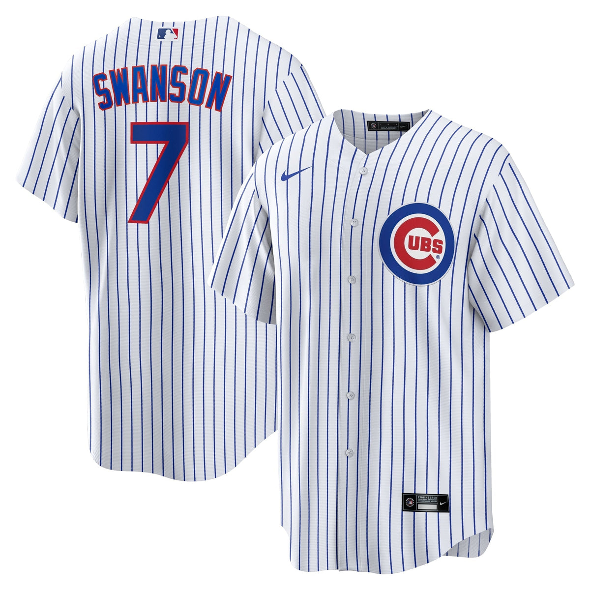 Dansby Swanson Chicago Cubs Player Shirt - White