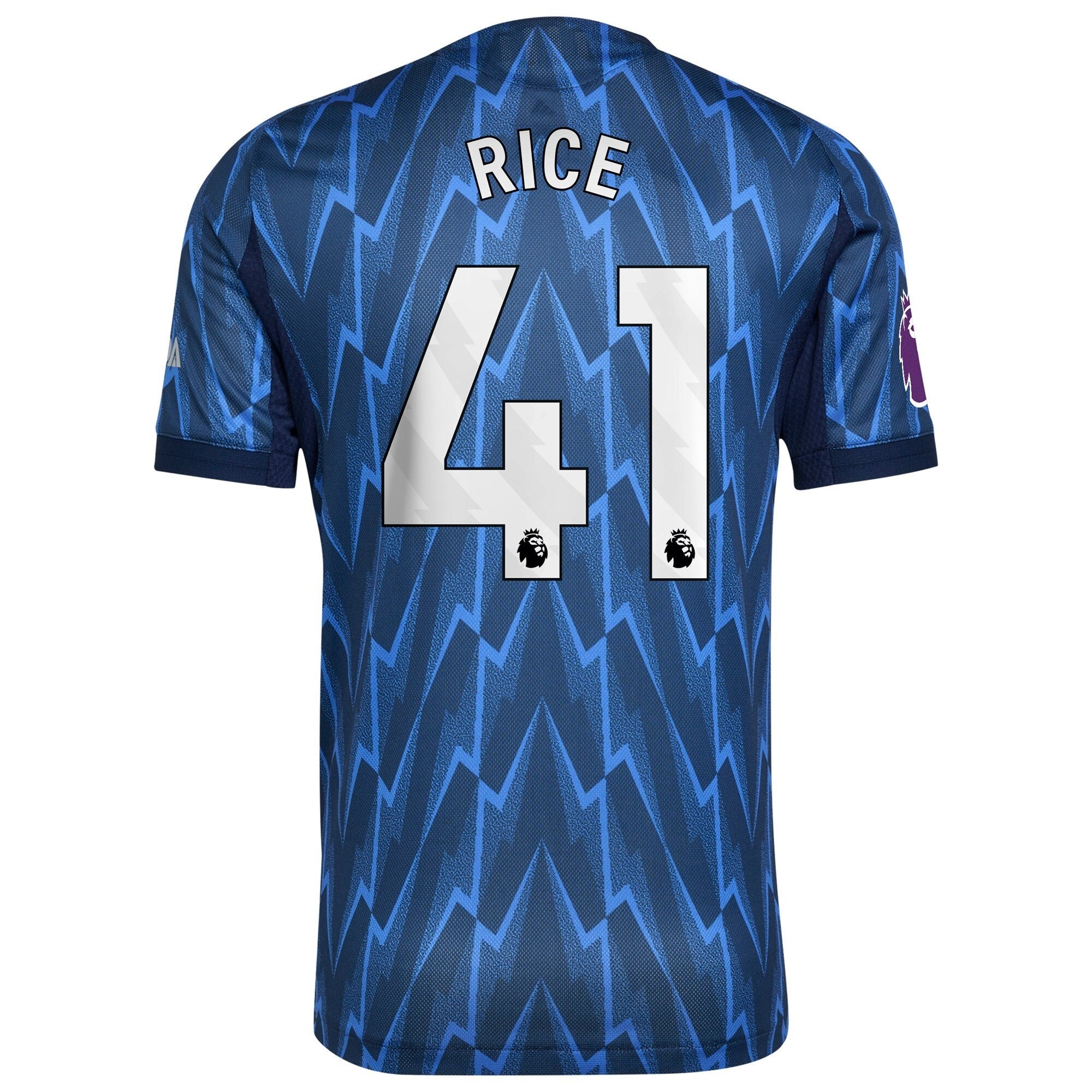 Declan Rice Arsenal adidas 2025/26 Away Player Soccer Shirt - Blue