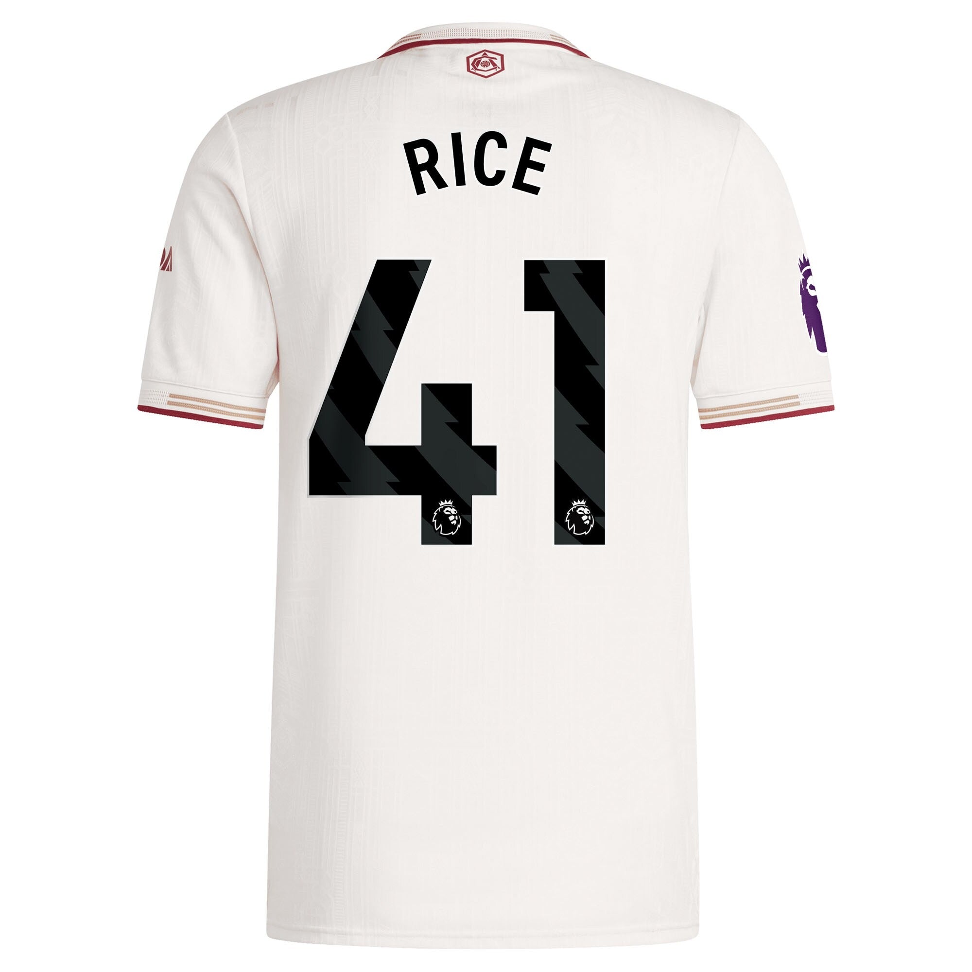 Declan Rice Arsenal adidas 2025/26 Third Player Soccer Shirt - White