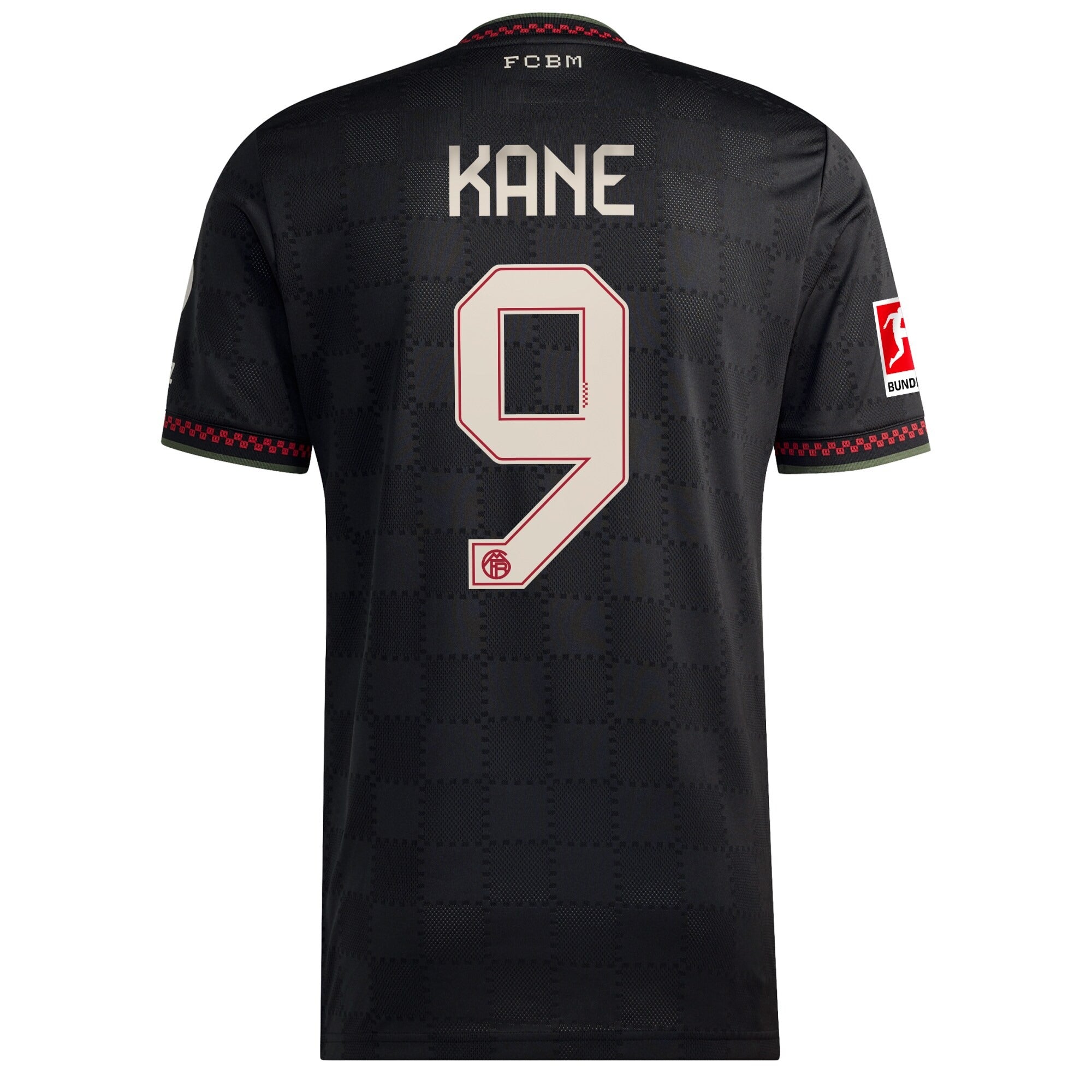 Harry Kane Bayern Munich adidas 2025/26 Third Player Soccer Shirt - Black