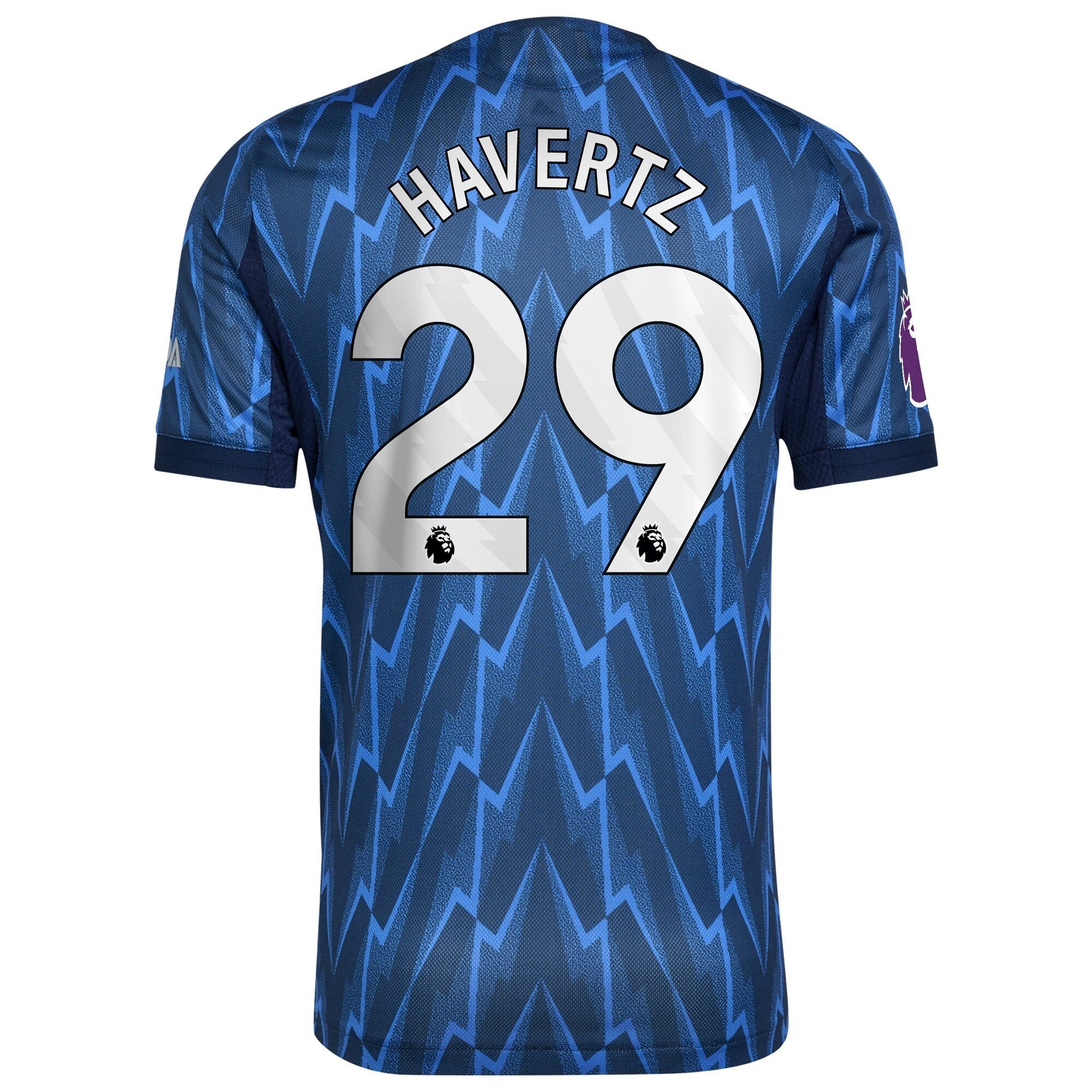 Kai Havertz Arsenal adidas 2025/26 Away Player Soccer Shirt - Blue