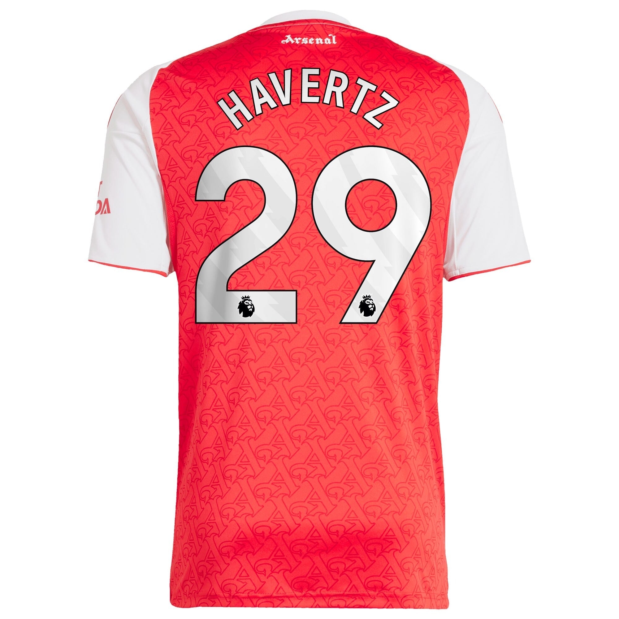 Kai Havertz Arsenal adidas 2025/26 Home Player Soccer Shirt - Red