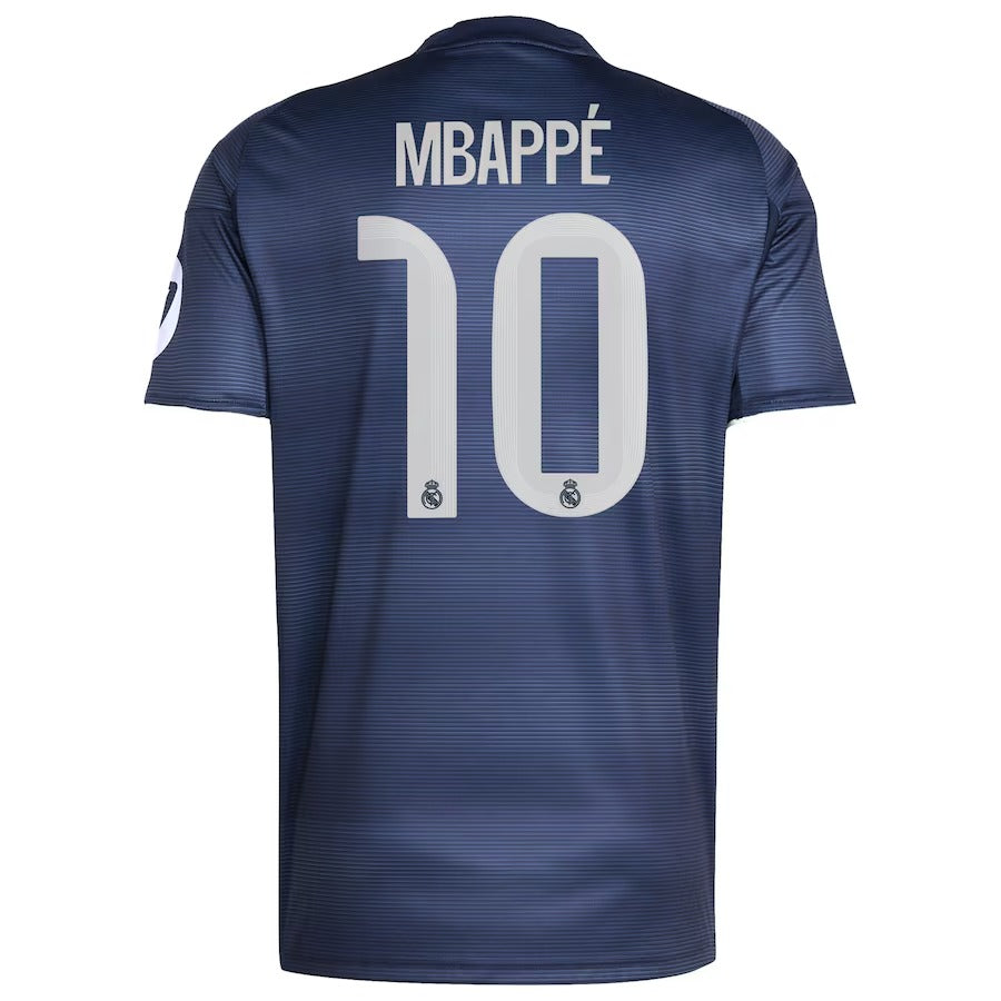 Kylian Mbappé Real Madrid Authentic adidas 2025/26 Away Player Soccer Shirt - Blue