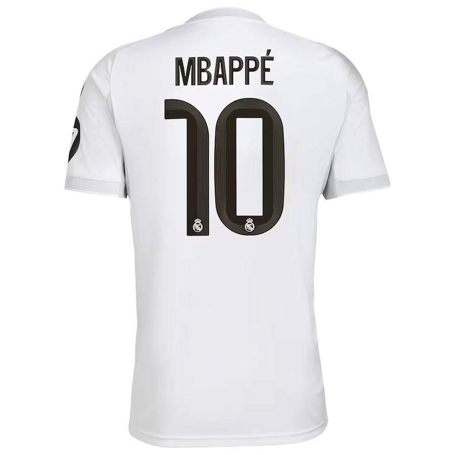 Kylian Mbappé Real Madrid adidas 2025/26 Home Player Soccer Shirt - White