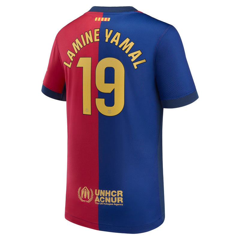 Lamine Yamal Barcelona Nike 2024/25 Home Player Jersey - Royal