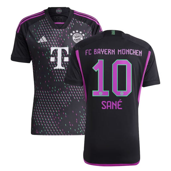 Leroy Sané Bayern Munich 2023/24 Away Player Jersey - Black