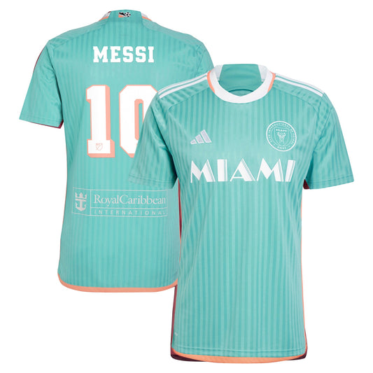 Lionel Messi Inter Miami CF 2024 Archive Player Shirt - Aqua