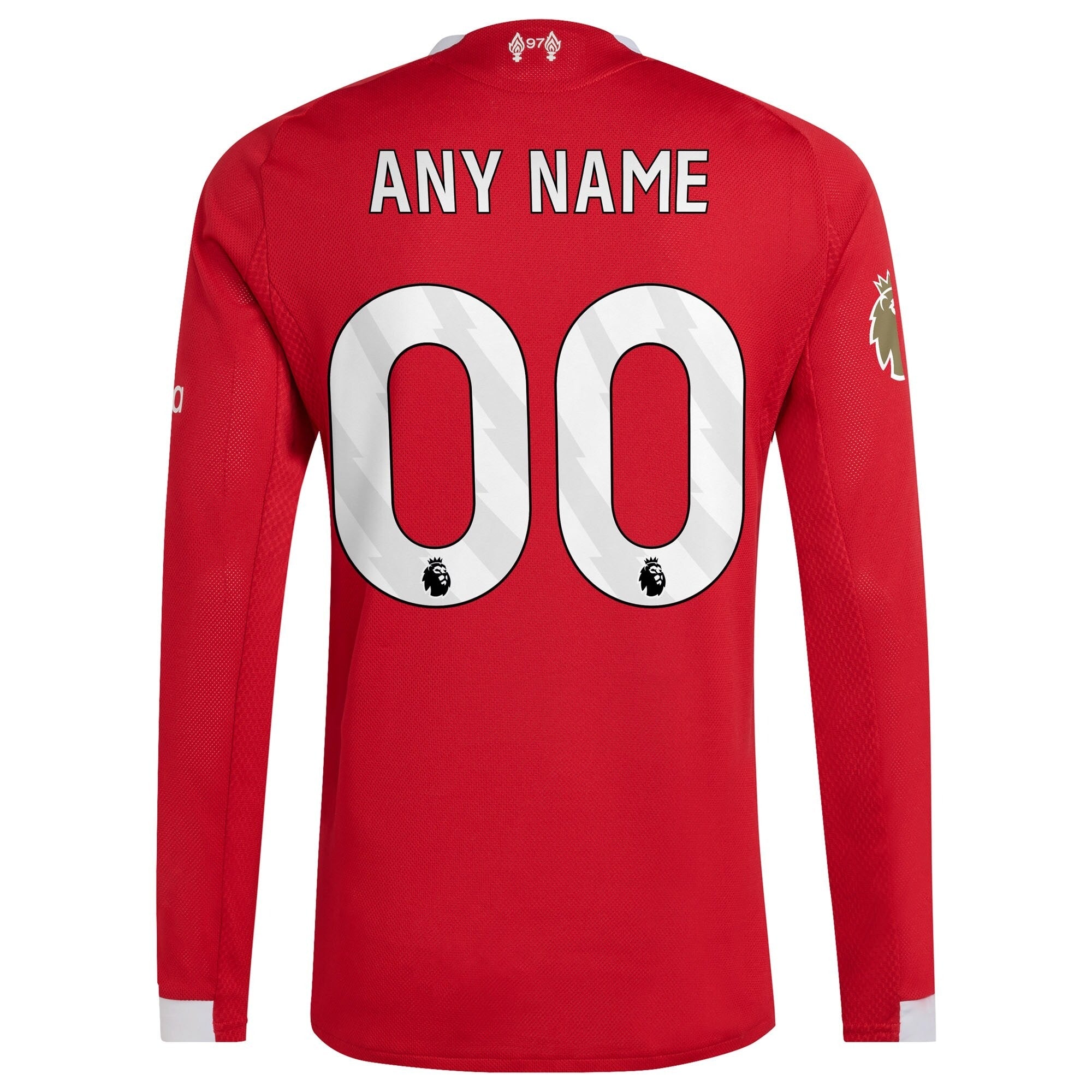 Liverpool 2025/26 Home Custom Long Sleeve Soccer Shirt - Red