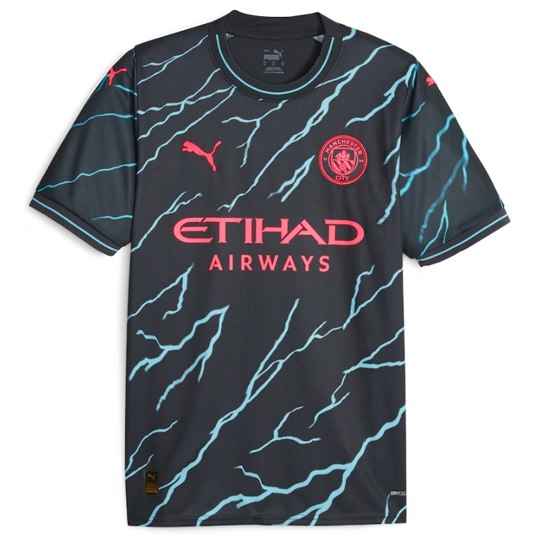 Manchester City 2023/24 Third Customized Shirt - Navy