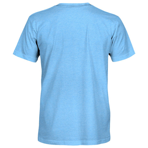 Manchester City 1863FC Color Crest Twisted Tri-Blend Slub Adults T-Shirt - Sky Blue
