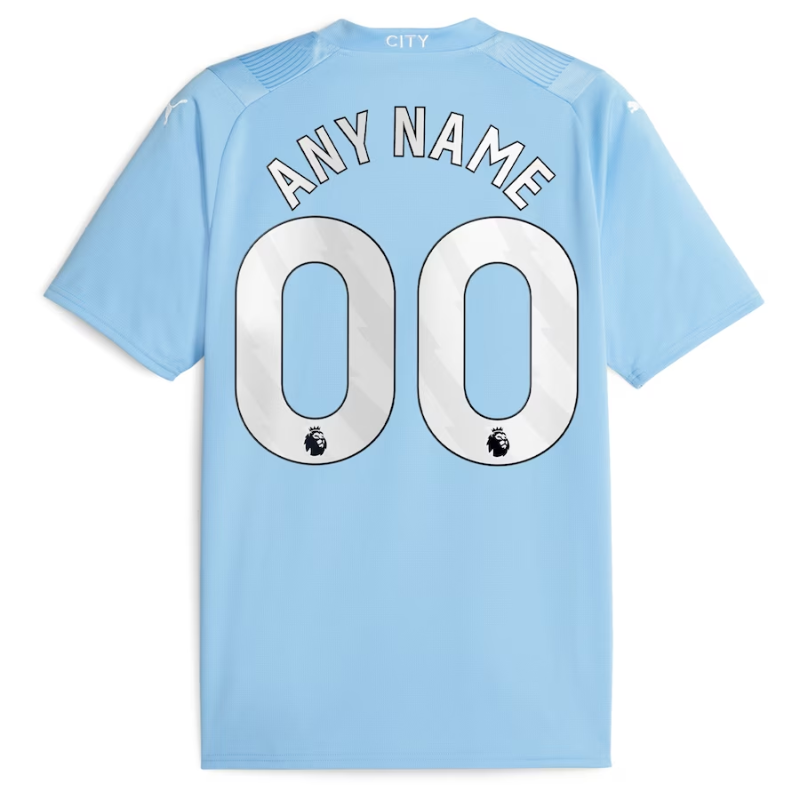 Manchester City 2023/24 Home Custom Shirt - Sky Blue