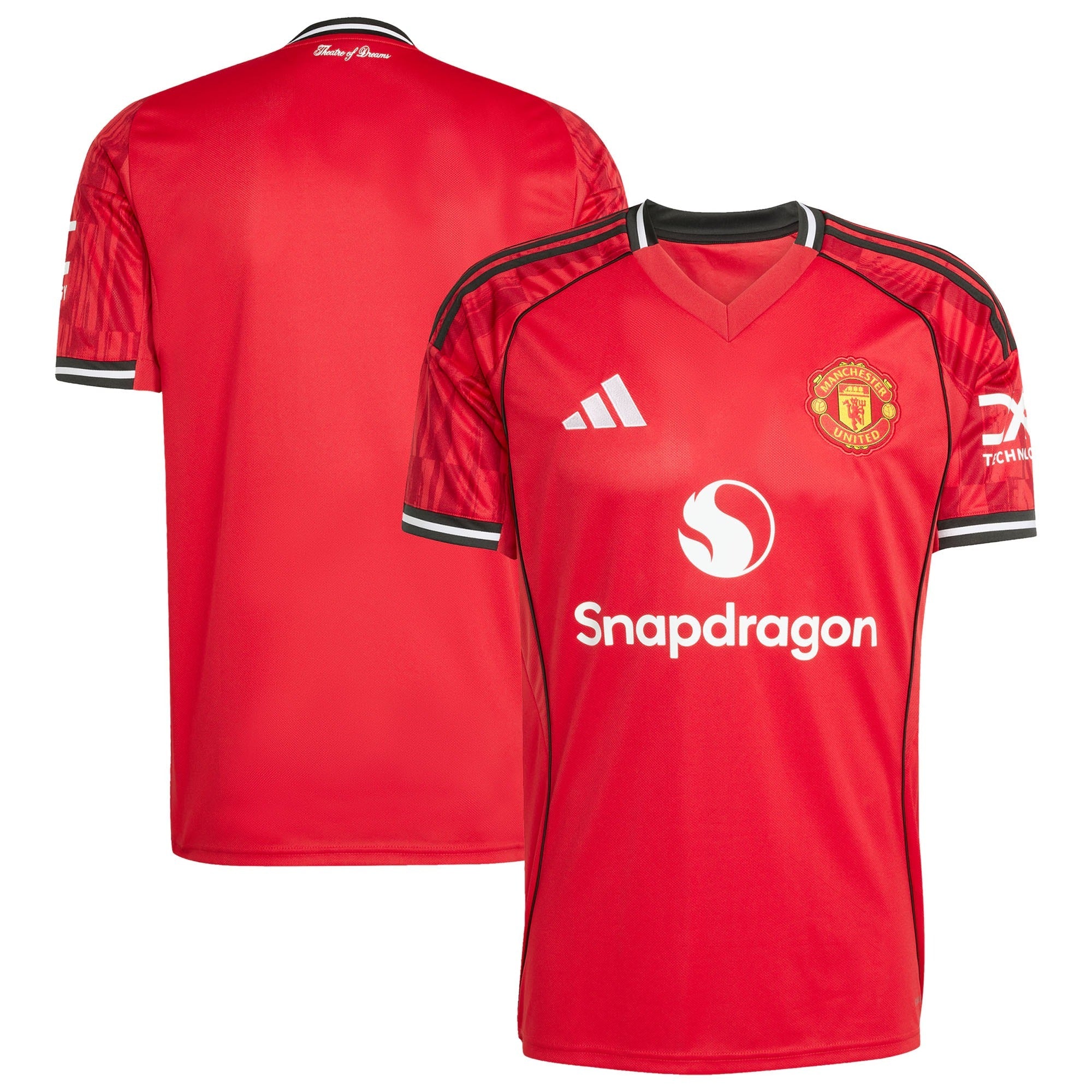 Manchester United adidas Home 2025/26 Soccer Shirt - Red