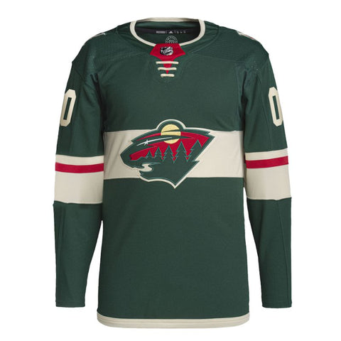 Minnesota Wild Team 2022 Custom Jersey Pro Official Green - Jersey Teams World