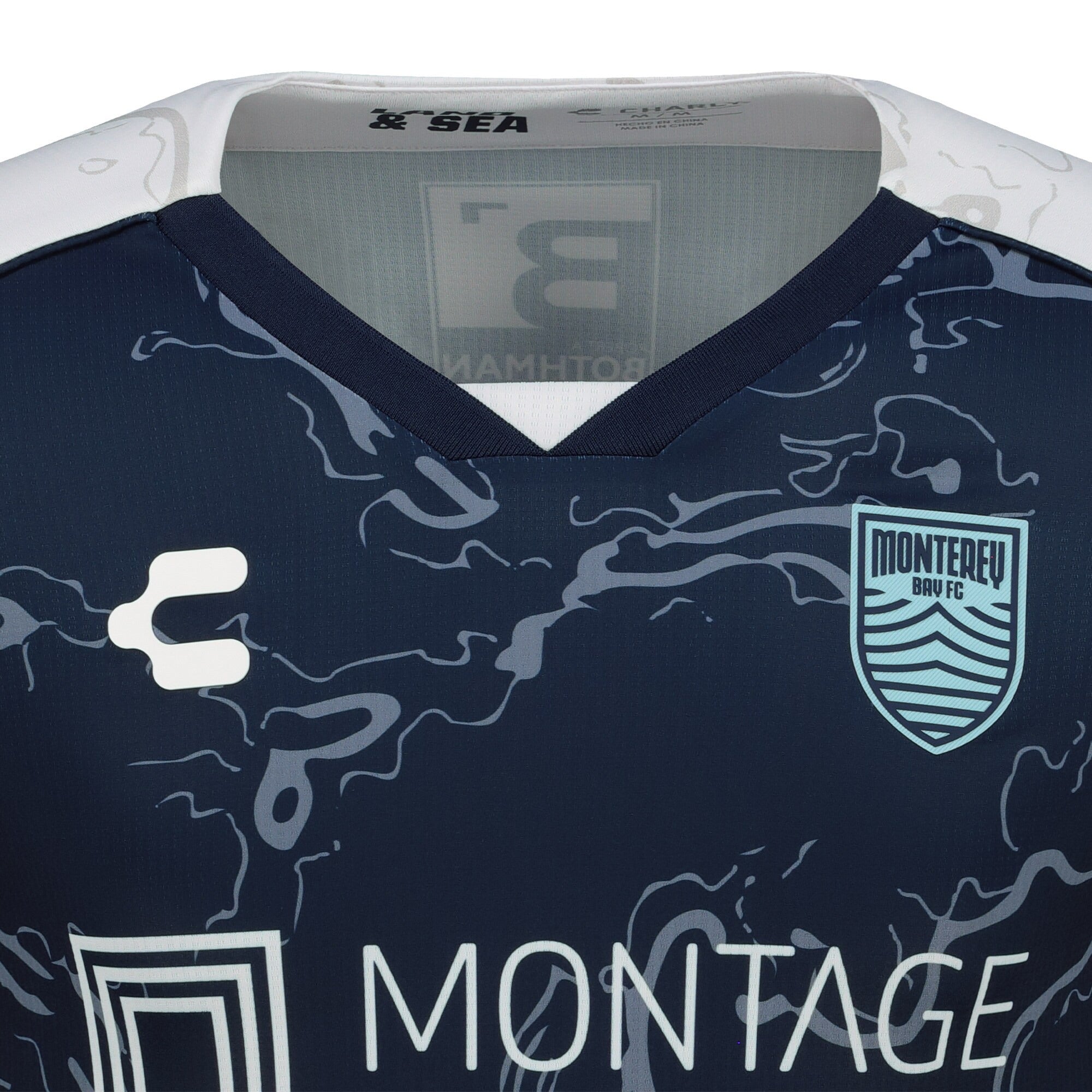 Monterey Bay FC Charly 2025 Home Soccer Shirt - Navy