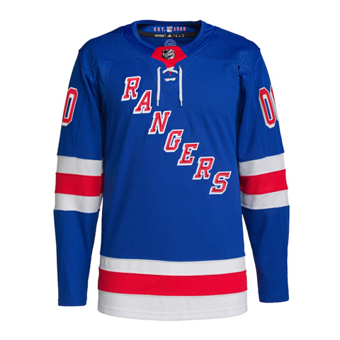 New York Rangers Team 2022 Custom Jersey Pro Official Blue - Jersey Teams World