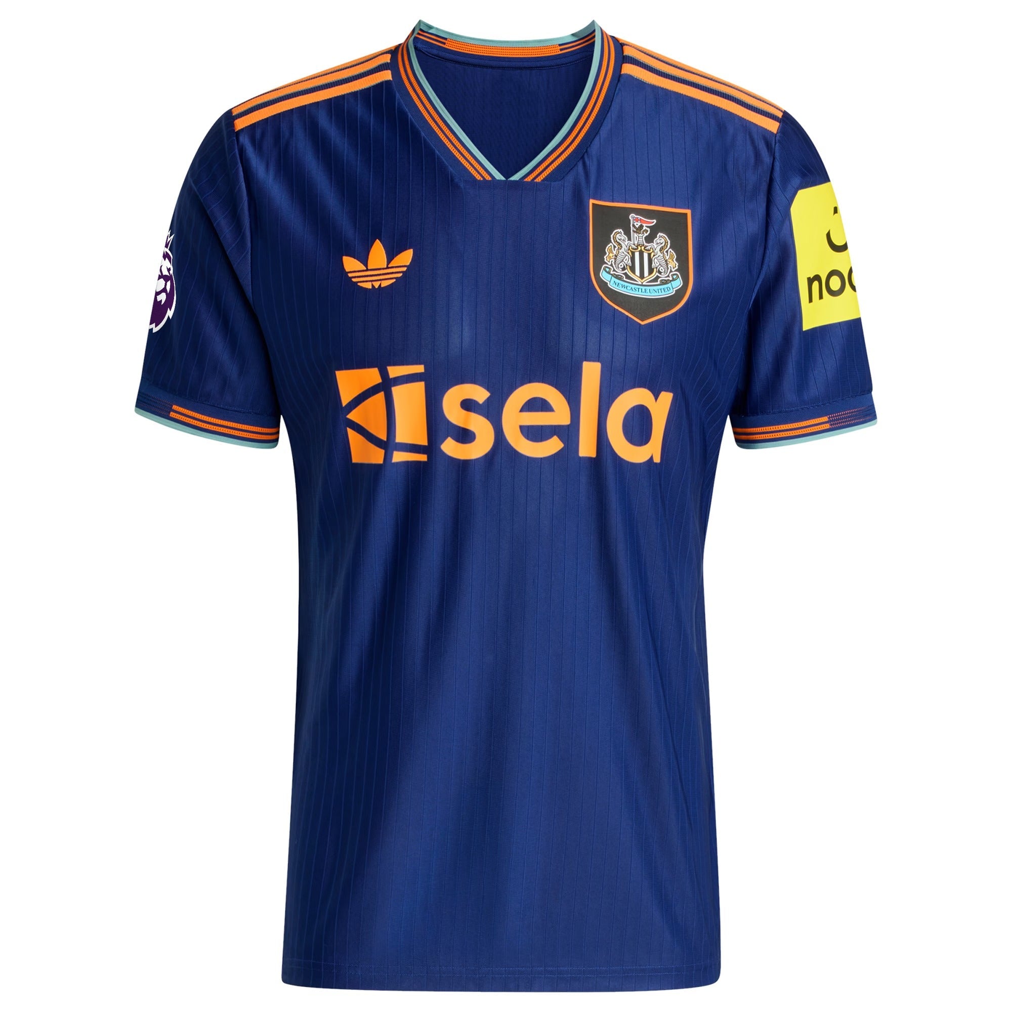 Newcastle United adidas 2025/26 Third Custom Soccer Shirt with Patch - Blue