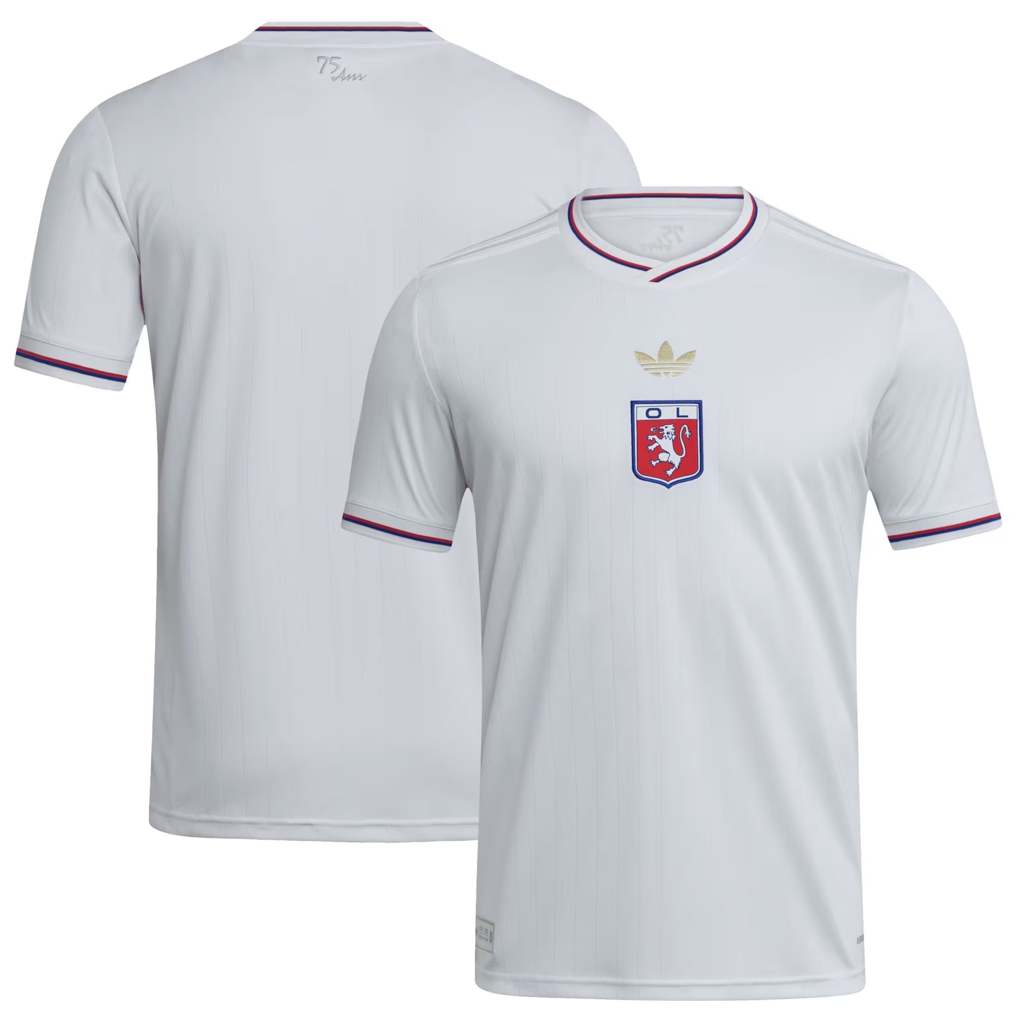 Olympique Lyonnais adidas 2025/26 Home Soccer Shirt - White