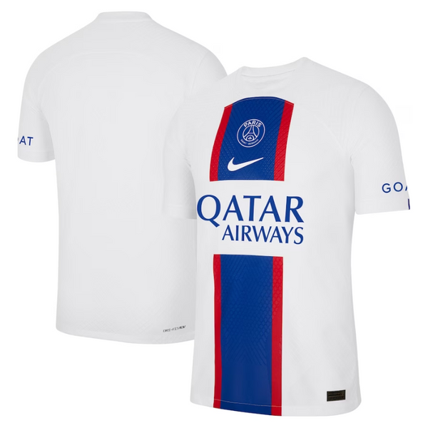 Paris Saint-Germain 2022/23 Third Vapor Match Authentic Blank Jersey - White - Jersey Teams World