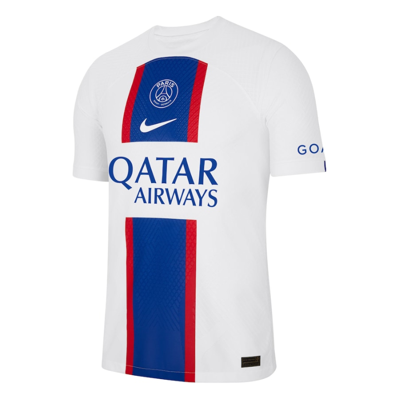 Paris Saint-Germain 2022/23 Third Vapor Match Authentic Blank Jersey - White - Jersey Teams World