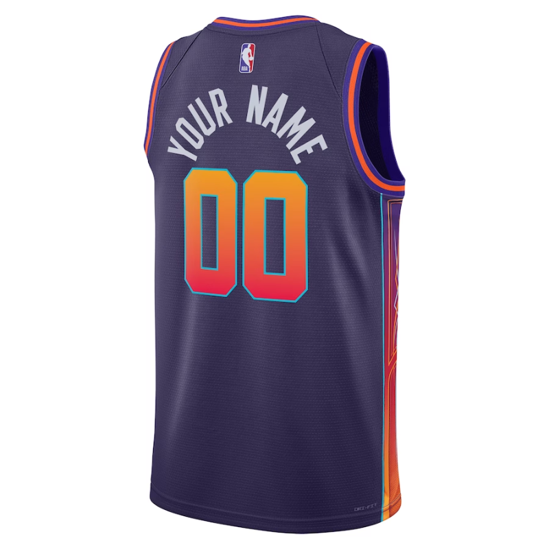 Phoenix Suns Unisex 2023/24 Custom Swingman Jersey - Purple - City Edition