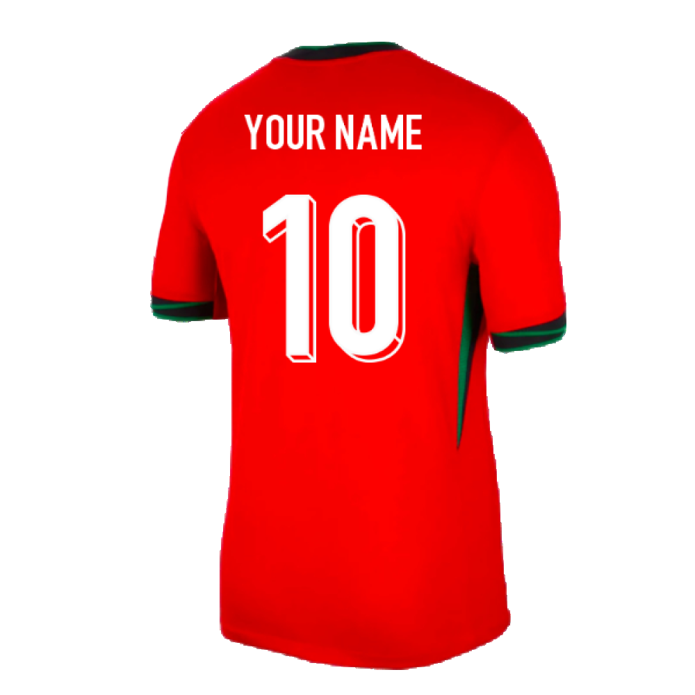 Portugal teams Home 2024-2025 Custom Soccer Shirt - Red