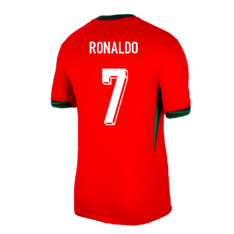 Portugal Home 2024-2025 Ronaldo 7 Shirt - Red