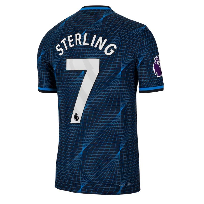 Raheem Sterling Chelsea 2023/24 Away Player Jersey - Navy