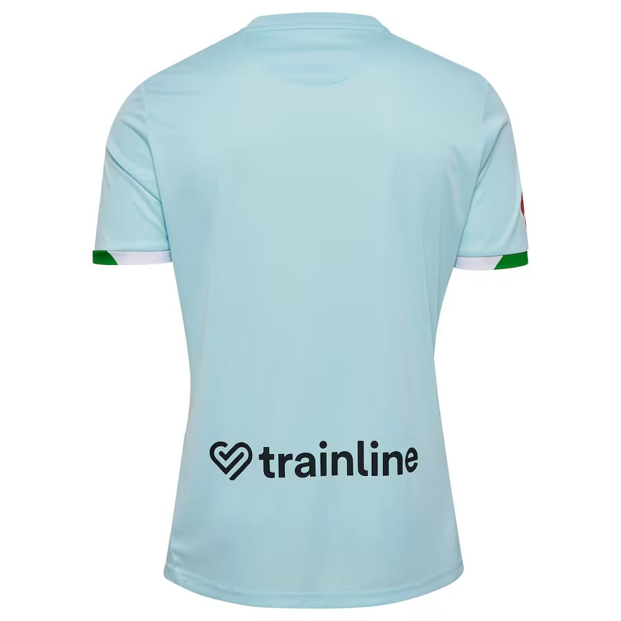 Real Betis Hummel Unisex Away 2025/26 Customized Soccer Shirt - Light Blue