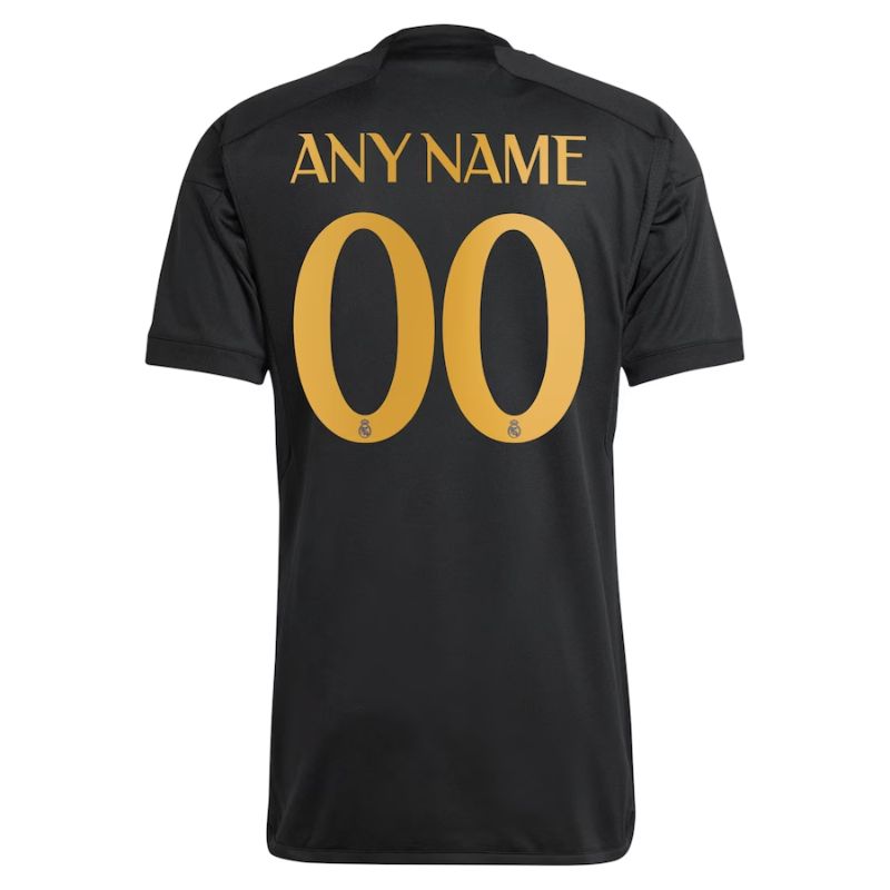 Real Madrid 2023/24 Third Custom Shirt - Black