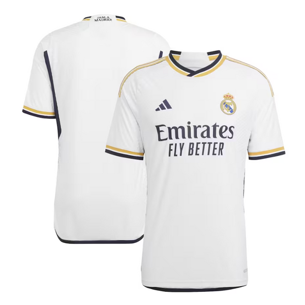 Real Madrid Home Shirt 2023-24 Custom Jersey - White - Jersey Teams World