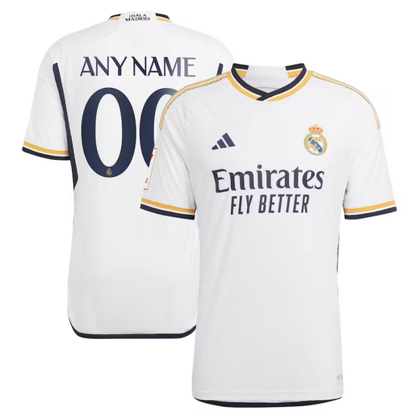 Real Madrid Shirt 2023/2024 Home Customized Jersey - White - Jersey Teams World