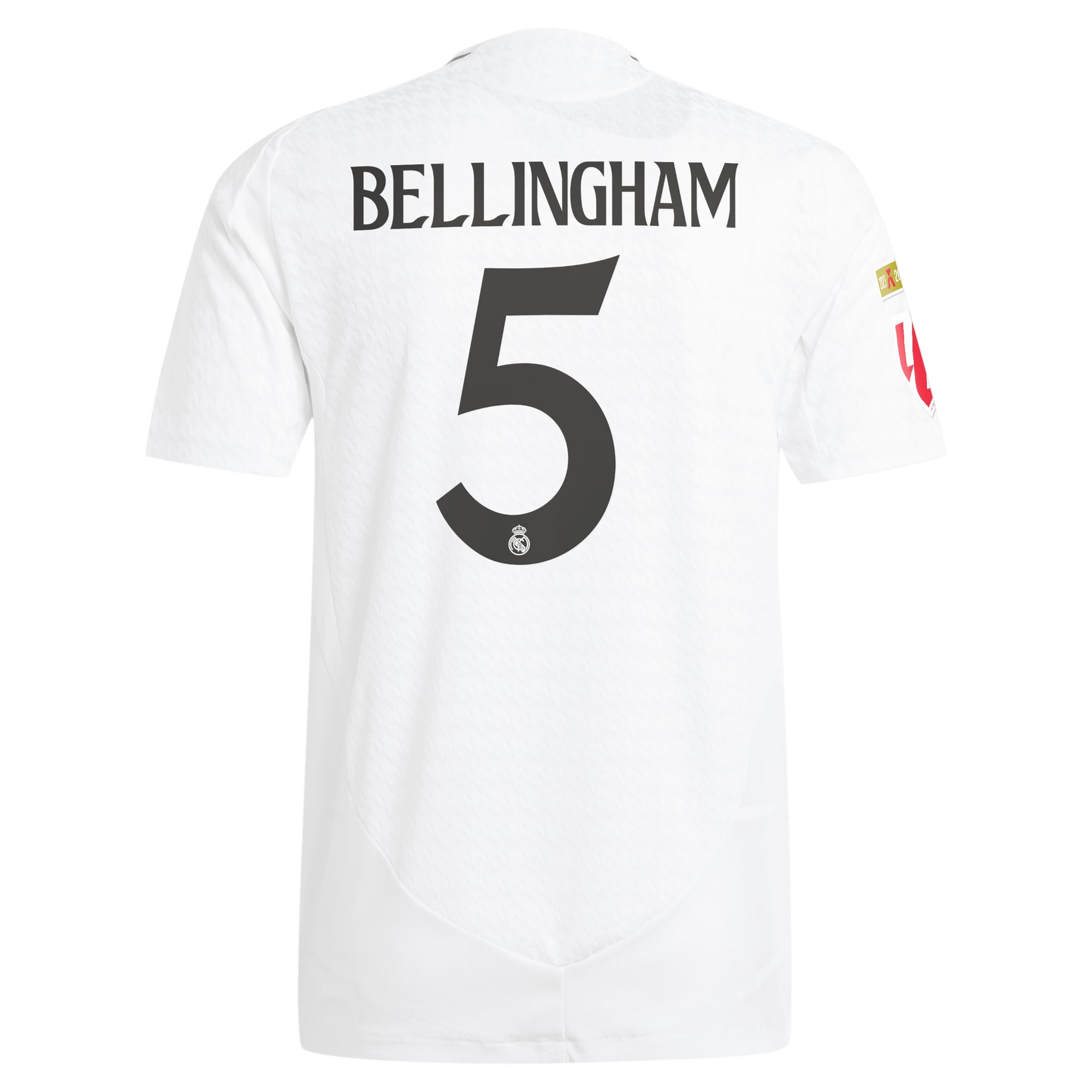 Real Madrid 2024/25 Home Jude Bellingham 5 Player Shirt - White