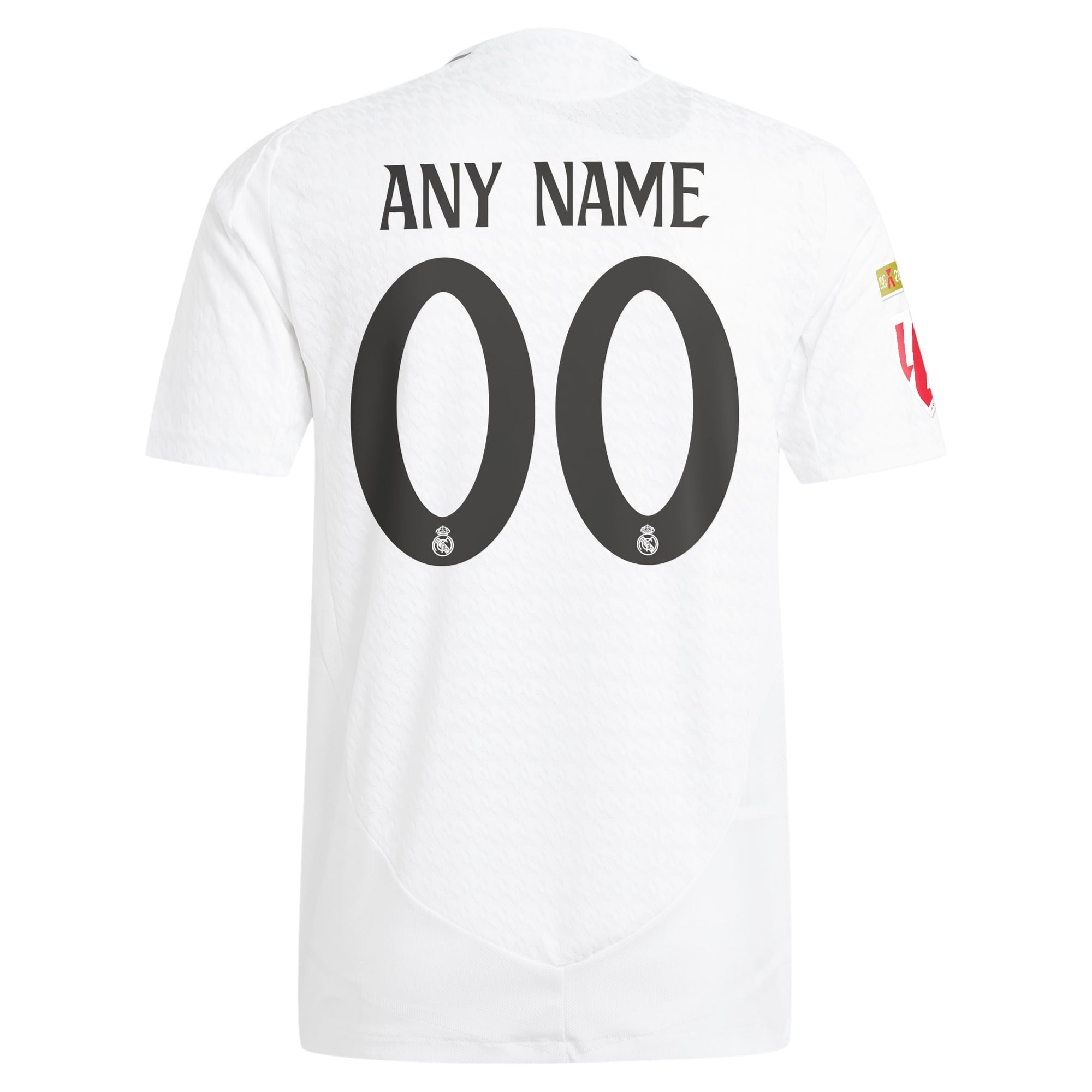 Real Madrid 2024/25 Home Shirt Custom Shirt - White