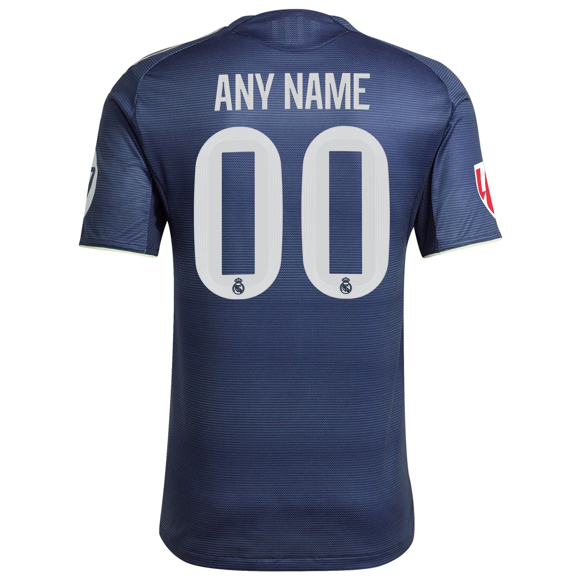 Real Madrid adidas 2025/26 Away Custom Soccer Shirt - Blue