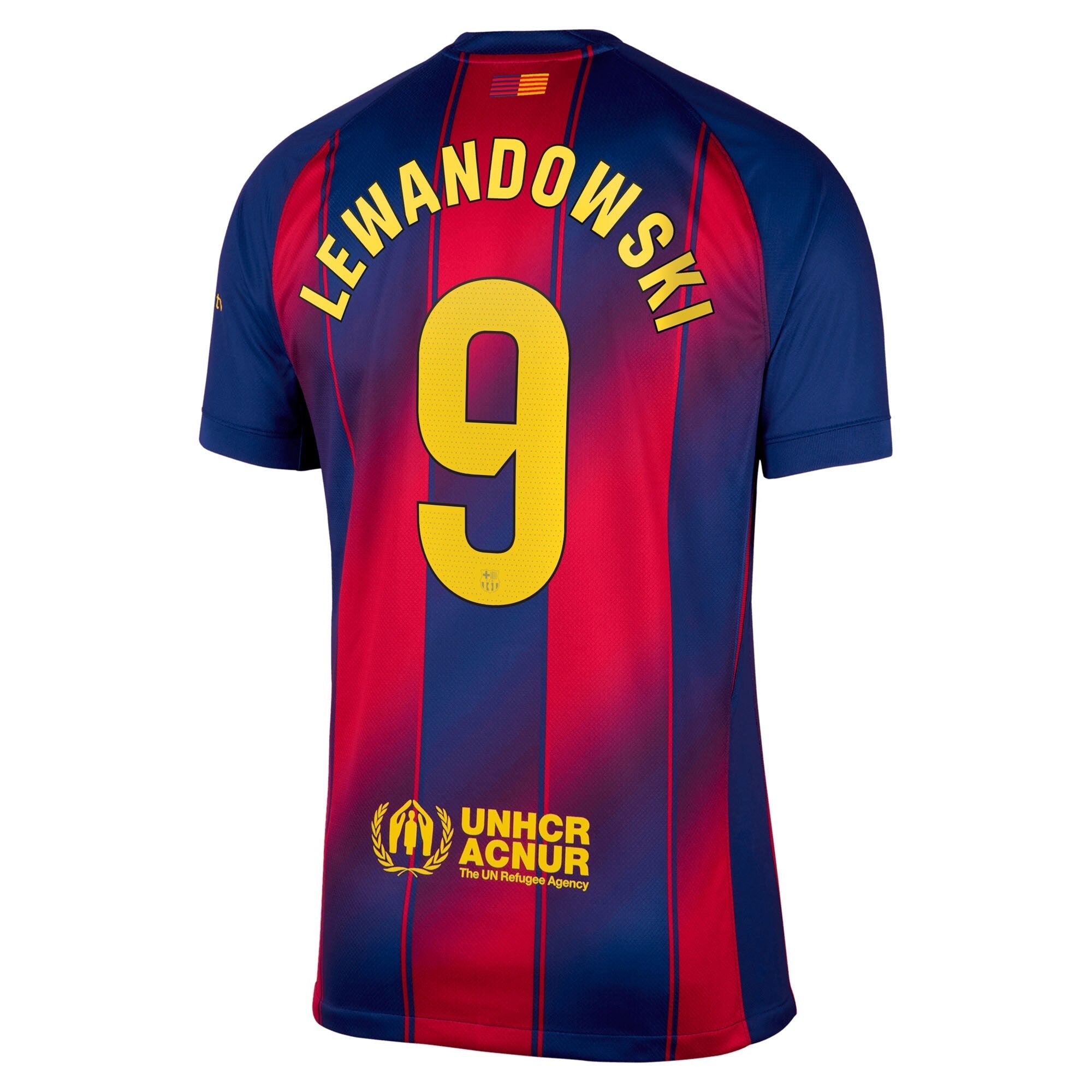 Robert Lewandowski Barcelona teams 2025/26 Home Soccer Shirt - Navy