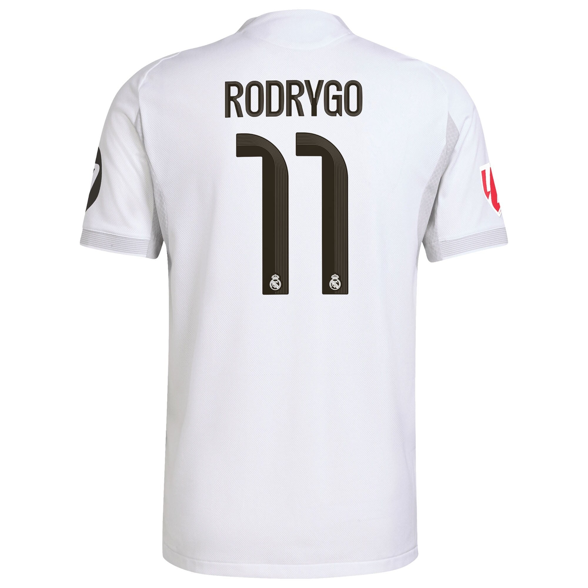 Rodrygo Real Madrid adidas 2025/26 Home Soccer Shirt - White