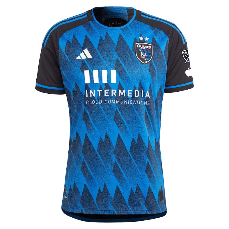 San Jose Earthquakes  Unisex Shirt 2023 Custom Jersey - Blue - Jersey Teams World