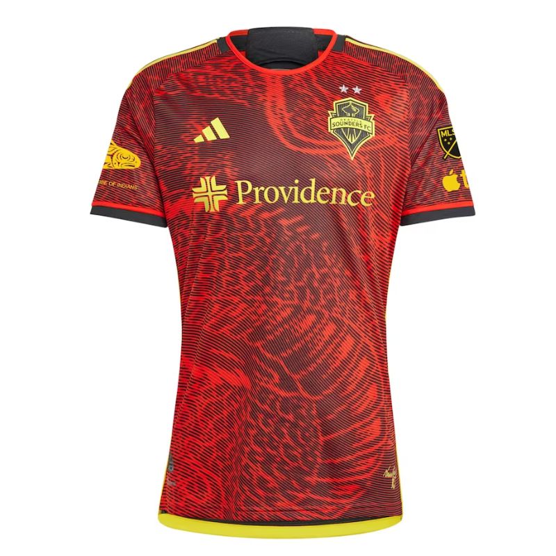 Seattle Sounders FC  Unisex Shirt 2023 Custom Jersey - Red - Jersey Teams World