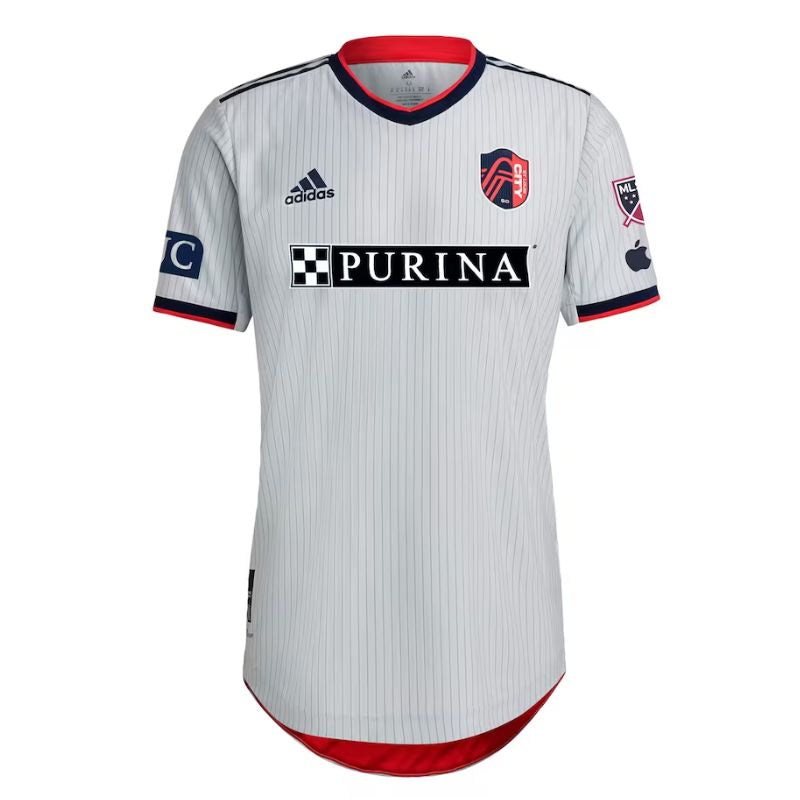 St. Louis City SC  Unisex Shirt 2023 Custom Jersey - Gray - Jersey Teams World