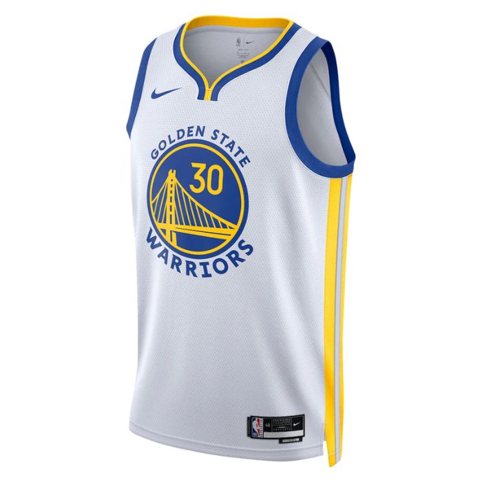 Stephen Curry Golden State Warriors Unisex 2023 Swingman Jersey - Association Edition - White - Jersey Teams World