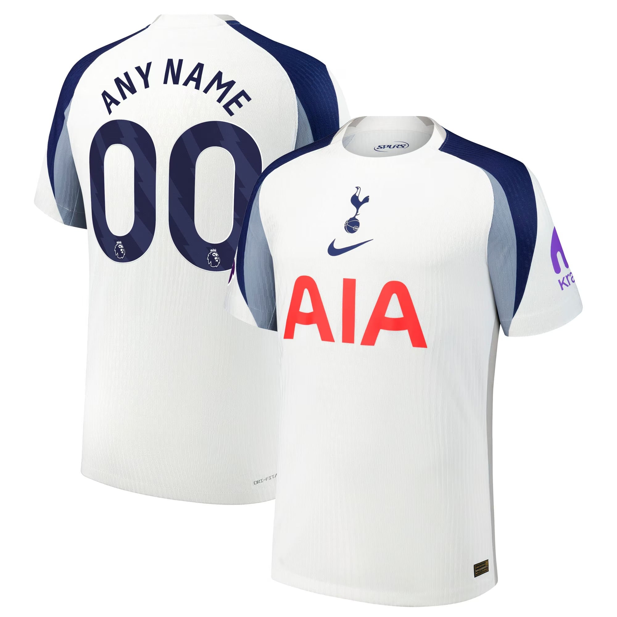 Tottenham Hotspur teams 2025/26 Home Custom Soccer Shirt - White