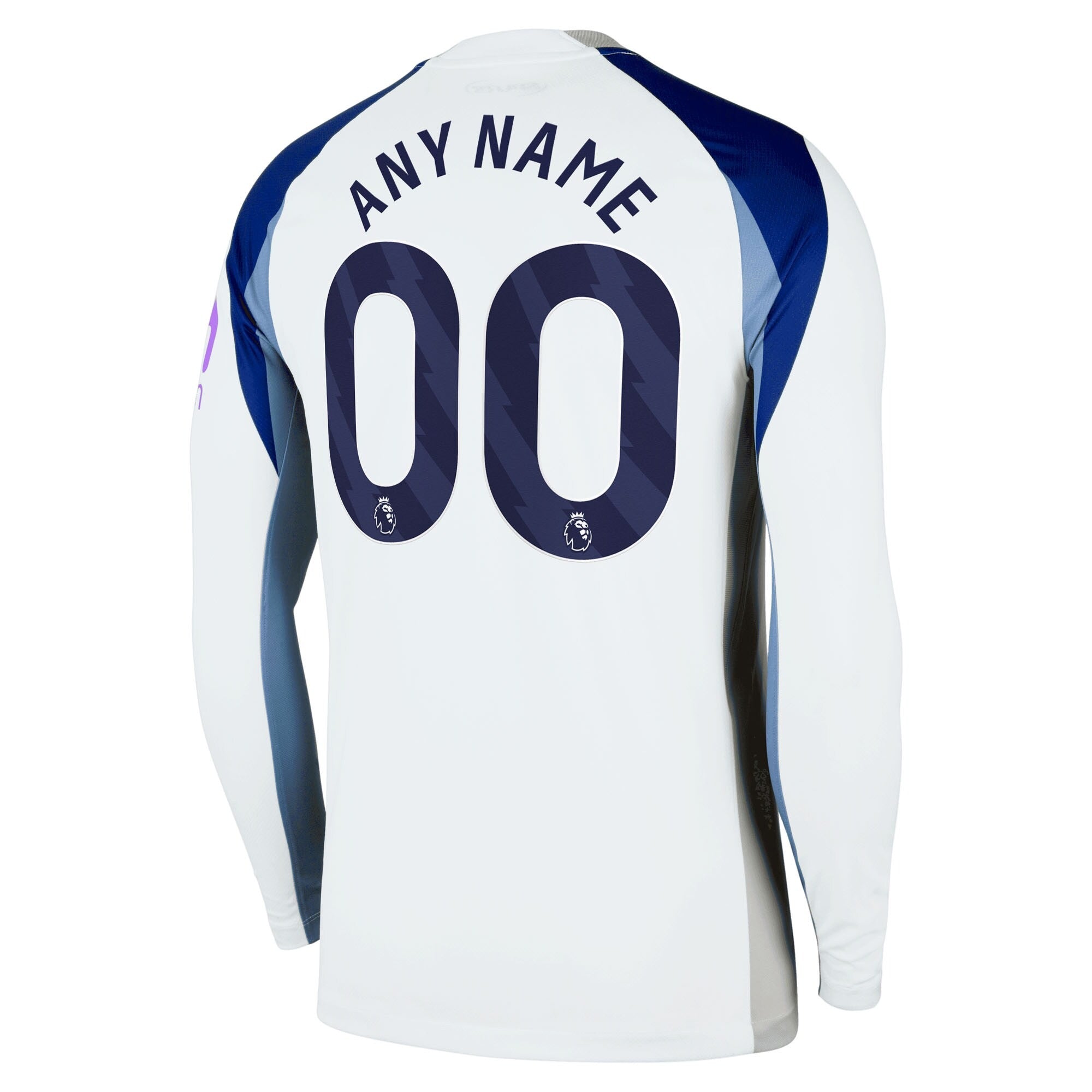 Tottenham Hotspur teams 2025/26 Home Long Sleeve Custom Soccer Shirt - White